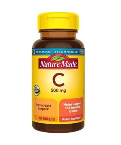 خرید ویتامین C نیچرمید 500 میلی‌گرم | Nature Made Vitamin C