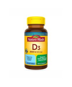 ویتامین D3 نیچرمید 2000 واحد | Nature Made Vitamin D3 2000 IU