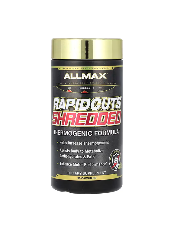 چربی سوز رپیدکات شردد آلمکس (90عددی) | RAPID CUT SHERED ALLMAX چربی سوز رپیدکات شردد آلمکس (90عددی) | RAPID CUT SHERED ALLMAX