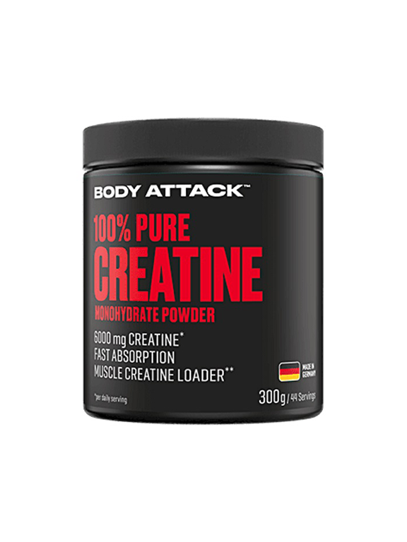 BODY-ATTACK-100-PURE-CREATINE.jpg کراتین مونوهیدرات پیور بادی اتک (300g) | BODY ATTACK 100% PURE CREATINE