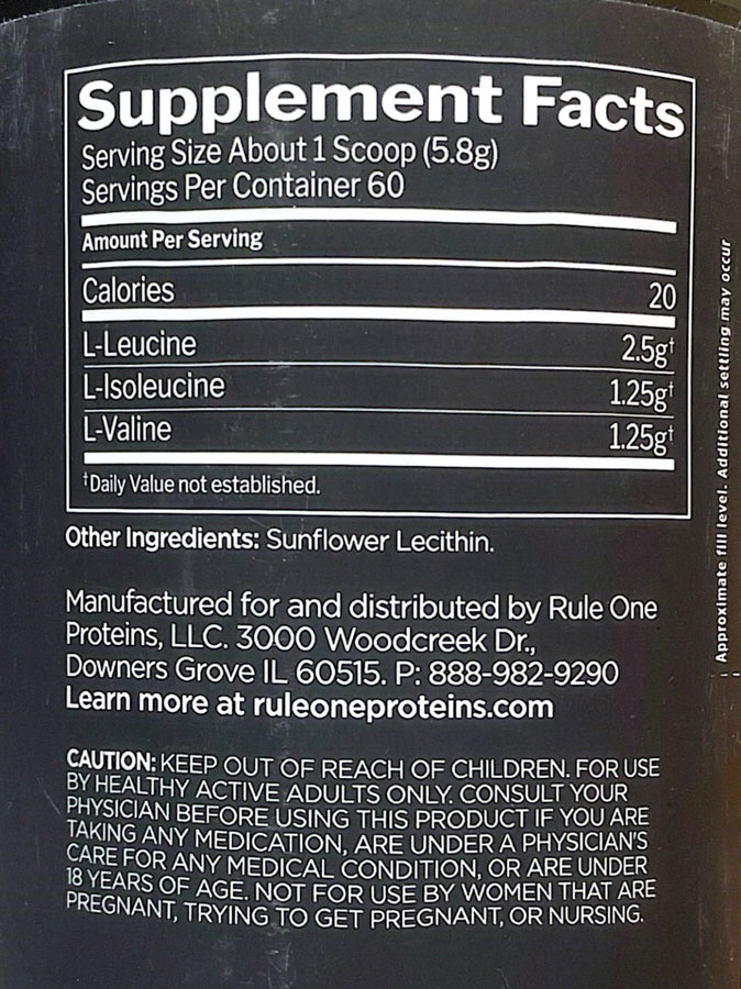 بی سی ای ای رول وان (444G) | Rule One BCAA بی سی ای ای رول وان (444G) | Rule One BCAA