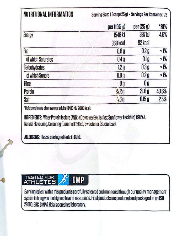 پروتئین وی ایزوله ایکس پی اپلاید (1800g) | Applied Iso-XP Whey پروتئین وی ایزوله ایکس پی اپلاید (1800g) | Applied Iso-XP Whey