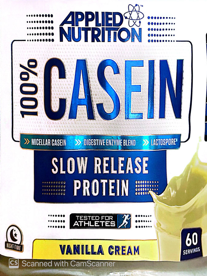 پروتئین میسلار کازئین اپلاید (1800g) | CASEIN PROTEIN 100% Applied پروتئین میسلار کازئین اپلاید (1800g) | CASEIN PROTEIN 100% Applied