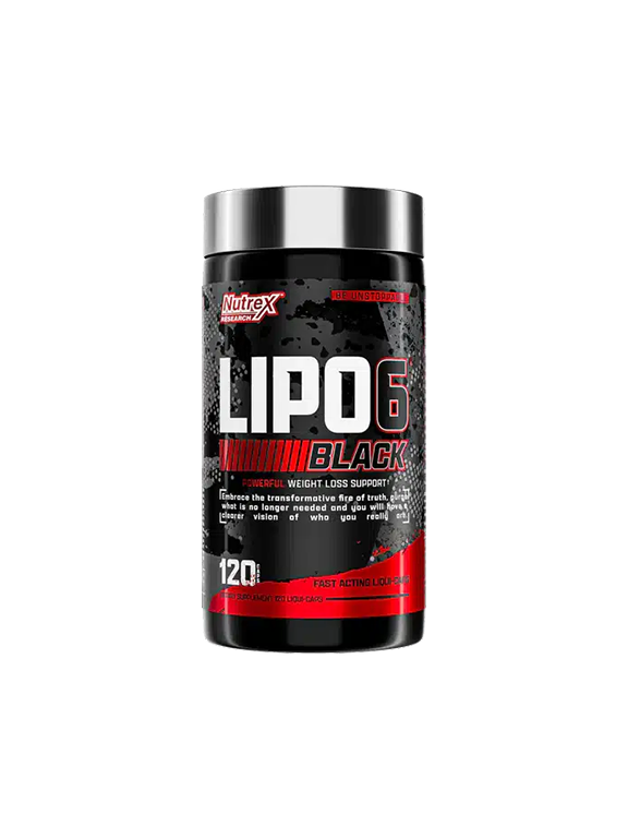 لیپو 6 بلک ناترکس (120عددی) | Nutrex Lipo 6 Black