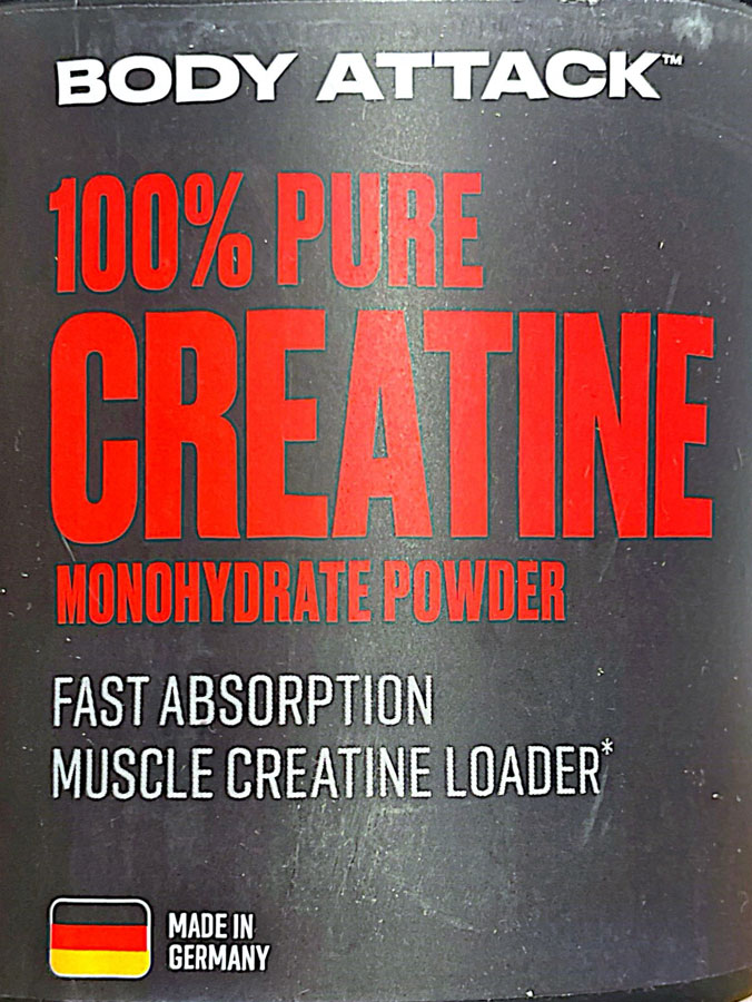 کراتین مونوهیدرات پیور بادی اتک (۳۰۰g) | BODY ATTACK 100% PURE CREATINE کراتین مونوهیدرات پیور بادی اتک (۳۰۰g) | BODY ATTACK 100% PURE CREATINE