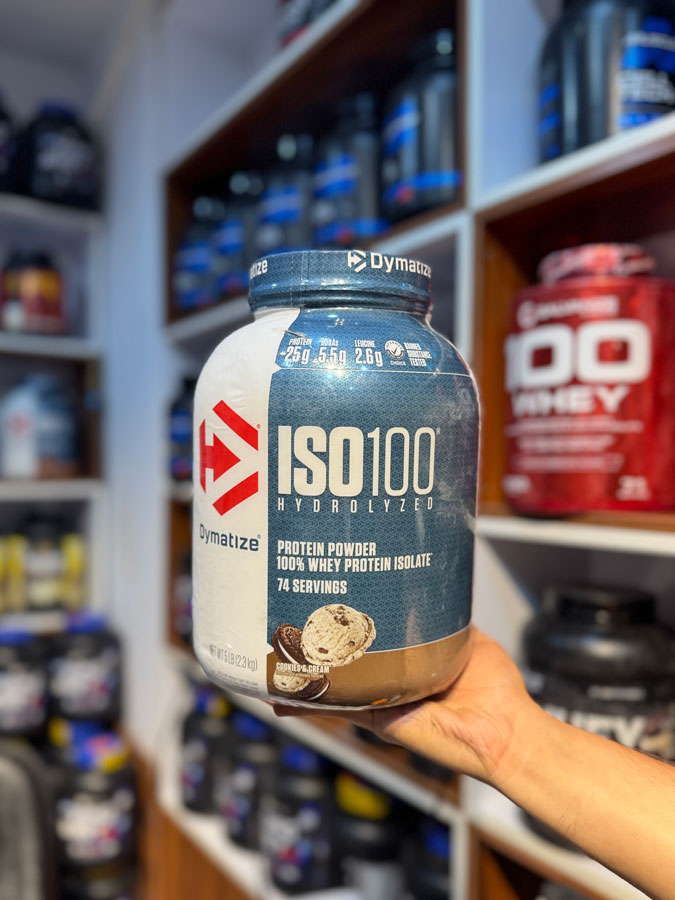 پروتئین وی ایزوله صد در صد دایماتیز (۲٫۳kg) | Dymatize Nutrition ISO۱۰۰ پروتئین وی ایزوله صد در صد دایماتیز (۲٫۳kg) | Dymatize Nutrition ISO۱۰۰