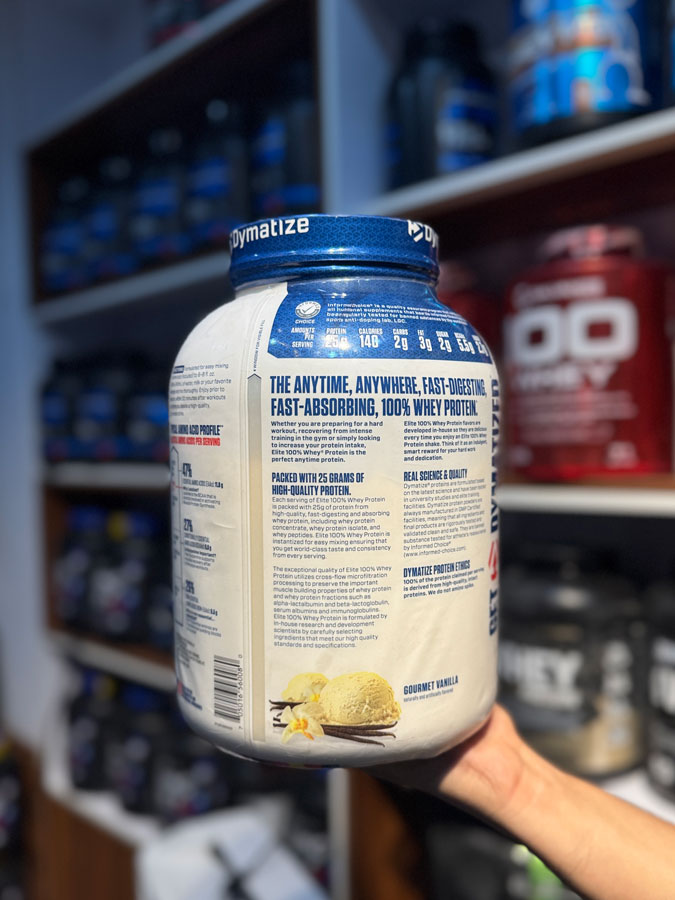 پروتئین وی ایزوله صد در صد دایماتیز (۲٫۳kg) | Dymatize Nutrition ISO۱۰۰ پروتئین وی ایزوله صد در صد دایماتیز (۲٫۳kg) | Dymatize Nutrition ISO۱۰۰
