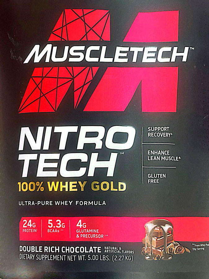 پروتئین نیتروتک وی گلد ماسل تک (2.27KG) | Nitrotech Whey Gold Muscle Tech Protein پروتئین نیتروتک وی گلد ماسل تک (2.27KG) | Nitrotech Whey Gold Muscle Tech Protein