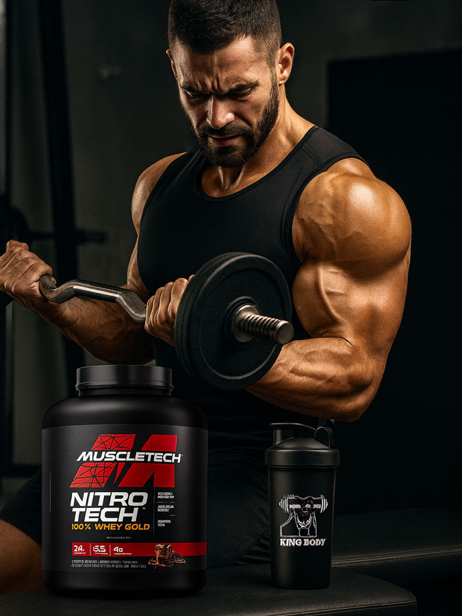 پروتئین نیتروتک وی گلد ماسل تک (۲٫۲۷KG) | Nitrotech Whey Gold Muscle Tech Protein پروتئین نیتروتک وی گلد ماسل تک (۲٫۲۷KG) | Nitrotech Whey Gold Muscle Tech Protein