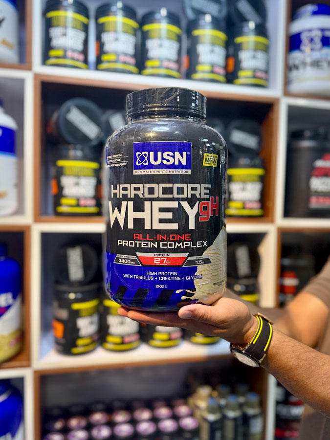 پروتئین وی هارد کور جی اچ لاین انگلیس یو اس ان (2.27KG) USN Hardcore Whey GH پروتئین وی هارد کور جی اچ لاین انگلیس یو اس ان (2.27KG) USN Hardcore Whey GH