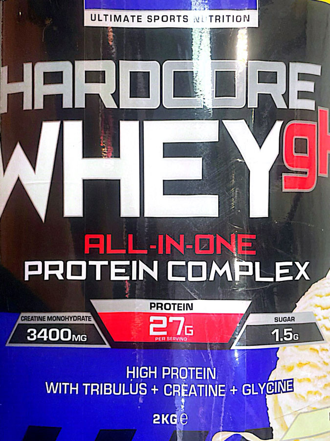 پروتئین وی هارد کور جی اچ لاین انگلیس یو اس ان (2.27KG) USN Hardcore Whey GH پروتئین وی هارد کور جی اچ لاین انگلیس یو اس ان (2.27KG) USN Hardcore Whey GH