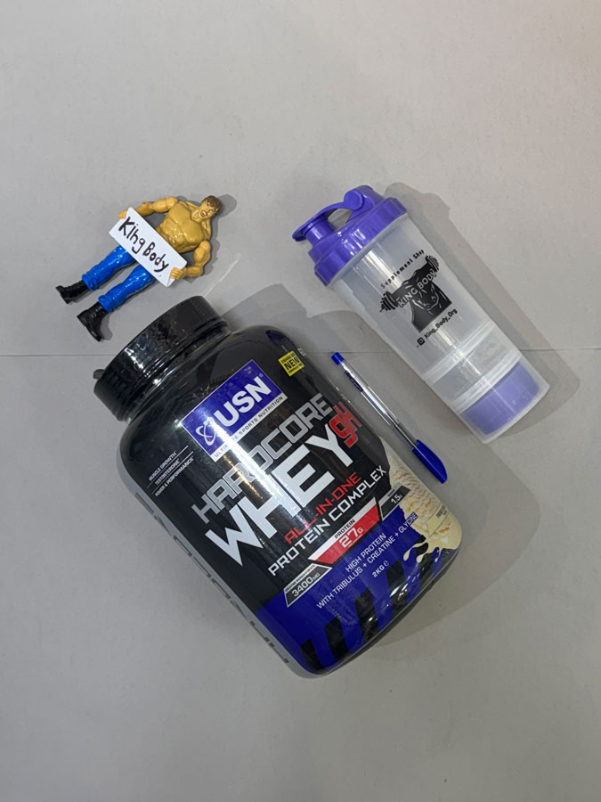 پروتئین وی هارد کور جی اچ لاین انگلیس یو اس ان (2.27KG) USN Hardcore Whey GH پروتئین وی هارد کور جی اچ لاین انگلیس یو اس ان (2.27KG) USN Hardcore Whey GH