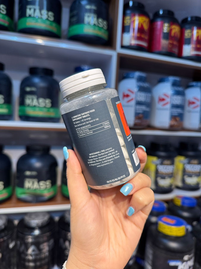 ال کارنیتین آمینو اسید مای ویتامینز (180عددی) | Myvitamins L-carnitine + amino acid ال کارنیتین آمینو اسید مای ویتامینز (180عددی) | Myvitamins L-carnitine + amino acid