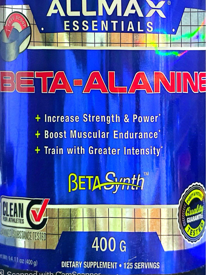 بتا آلانین المکس (400g) | Allmax Beta Alanine بتا آلانین المکس (400g) | Allmax Beta Alanine