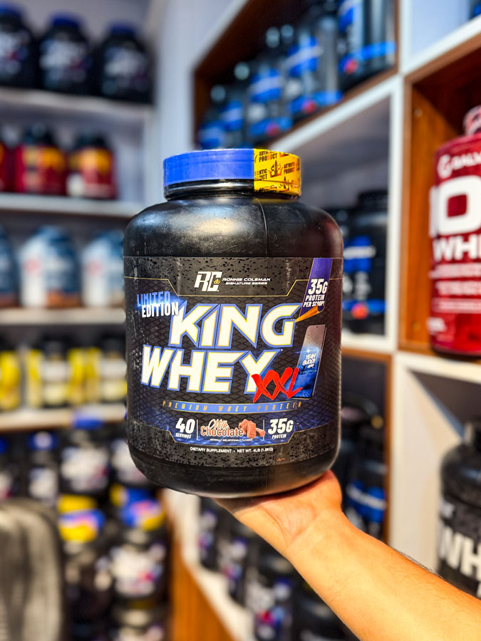 وی رونی کلمن کینگ وی XXL لیمیتد ادیشن (1.8KG) | Ronnie Coleman King Whey xxl Limitted Edittion وی رونی کلمن کینگ وی XXL لیمیتد ادیشن (1.8KG) | Ronnie Coleman King Whey xxl Limitted Edittion