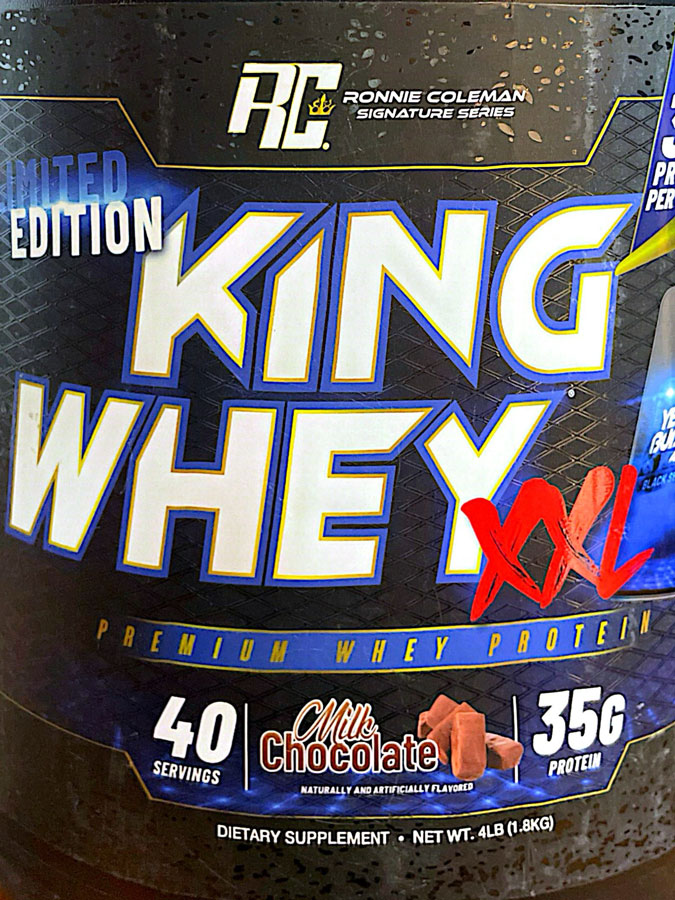 وی رونی کلمن کینگ وی XXL لیمیتد ادیشن (1.8KG) | Ronnie Coleman King Whey xxl Limitted Edittion وی رونی کلمن کینگ وی XXL لیمیتد ادیشن (1.8KG) | Ronnie Coleman King Whey xxl Limitted Edittion