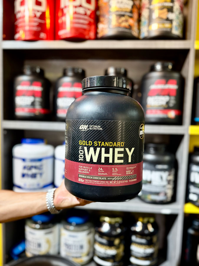 پروتئین وی گلد استاندارد اپتیموم نوتریشن (۲٫۲۷KG) | OPTIMUM NUTRITION WHEY GOLD STANDARD پروتئین وی گلد استاندارد اپتیموم نوتریشن (۲٫۲۷KG) | OPTIMUM NUTRITION WHEY GOLD STANDARD