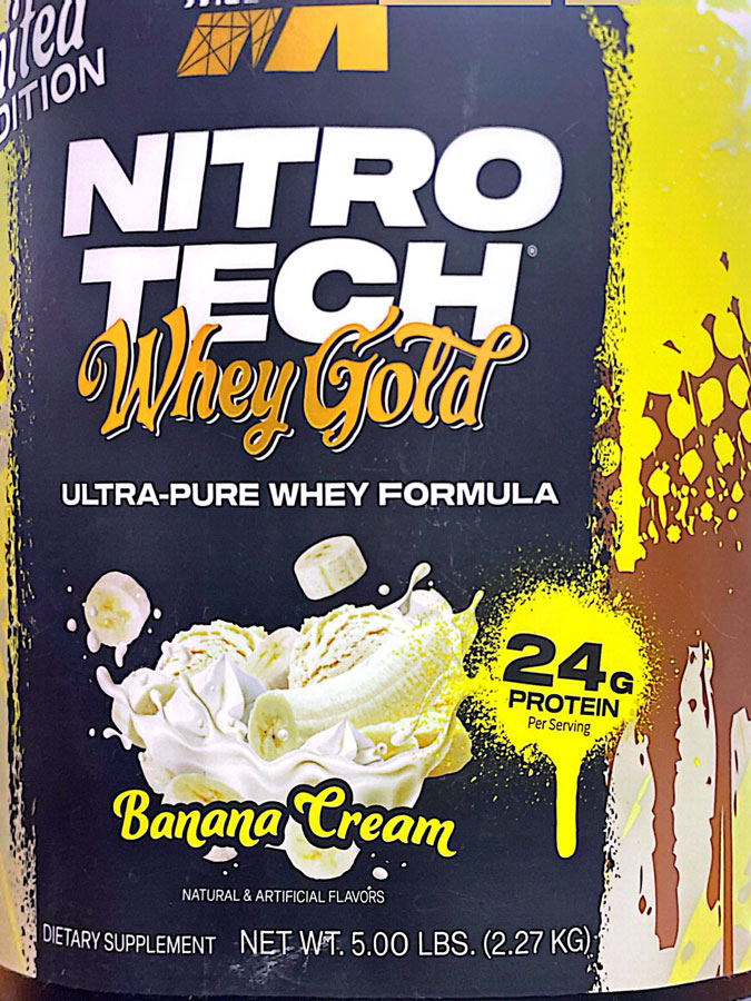 پروتئین وی نیترو تک وی گلد لمیتد ادیشن ماسل تک (۲٫۳۲KG) | MuscleTech Nitro-Tech Whey GOLD LIMITED پروتئین وی نیترو تک وی گلد لمیتد ادیشن ماسل تک (۲٫۳۲KG) | MuscleTech Nitro-Tech Whey GOLD LIMITED