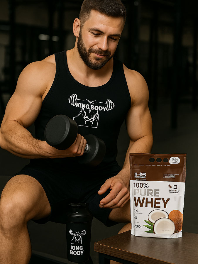 پروتئین وی 100% پیور ای اچ اس (2000G) | IHS 100% pure whey protein پروتئین وی 100% پیور ای اچ اس (2000G) | IHS 100% pure whey protein