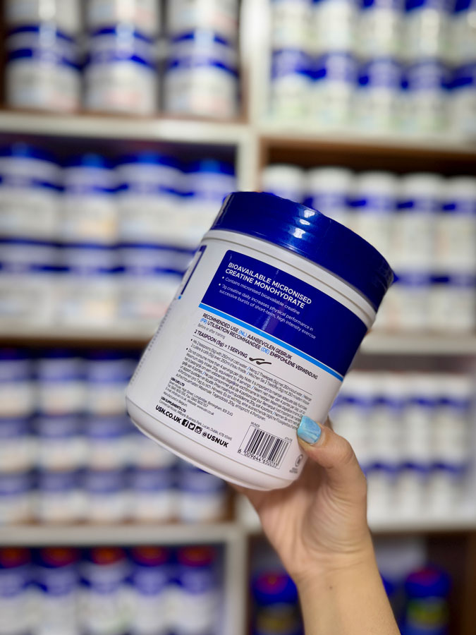 کراتین مونوهیدرات پیور یو اس ان (500g) | USN Creatine Monohydrate pure کراتین مونوهیدرات پیور یو اس ان (500g) | USN Creatine Monohydrate pure