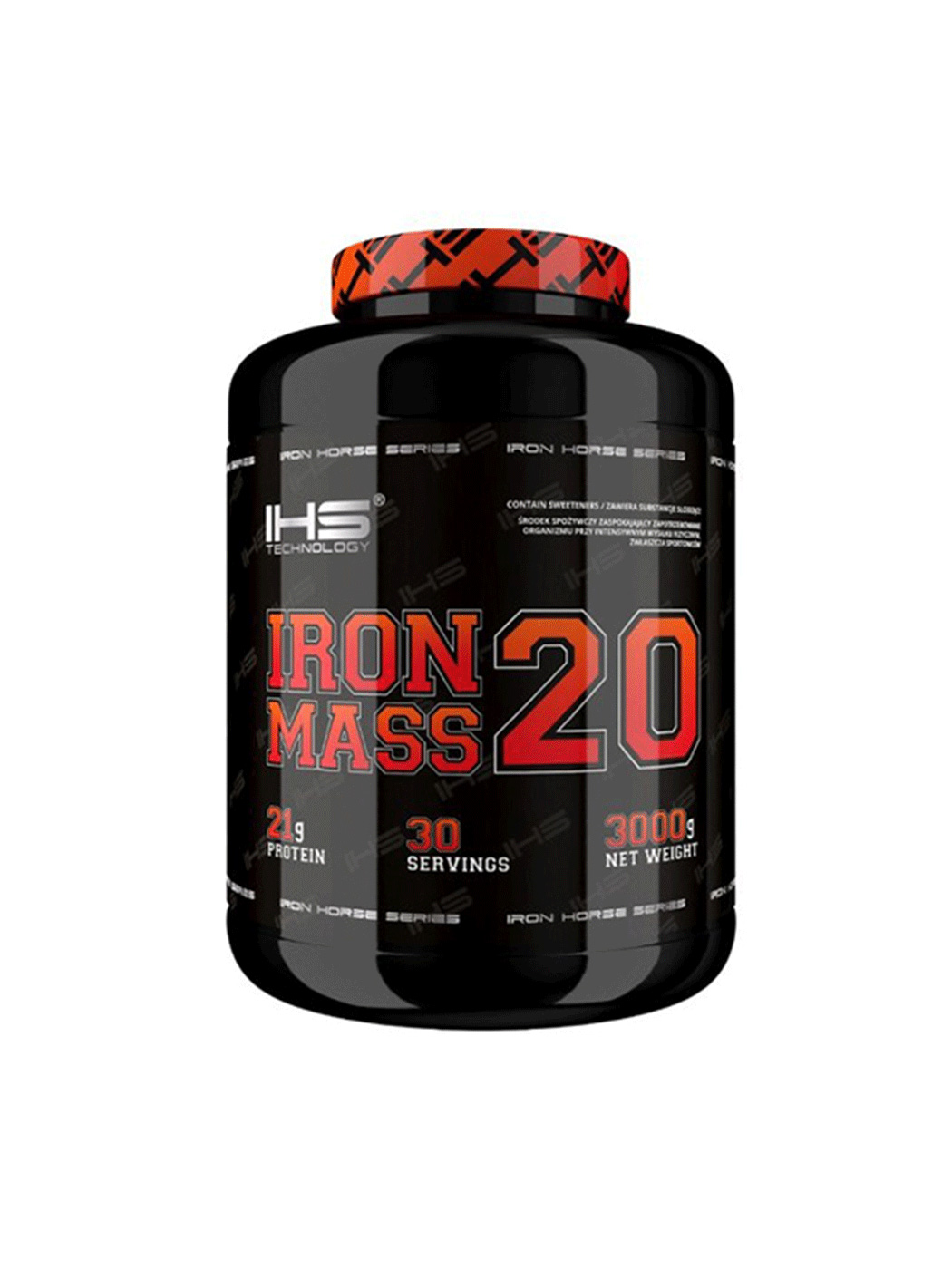 گینر ایرون مس 20 ای اچ اس (3kg) | IHS IRON MASS 20