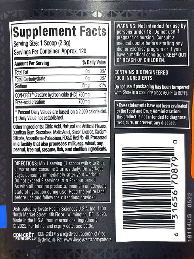 کراتین سل تک هیدرو کلوراید کرکتور ماسل تک (274g) | MuscleTech Cell Tech Creactor کراتین سل تک هیدرو کلوراید کرکتور ماسل تک (274g) | MuscleTech Cell Tech Creactor
