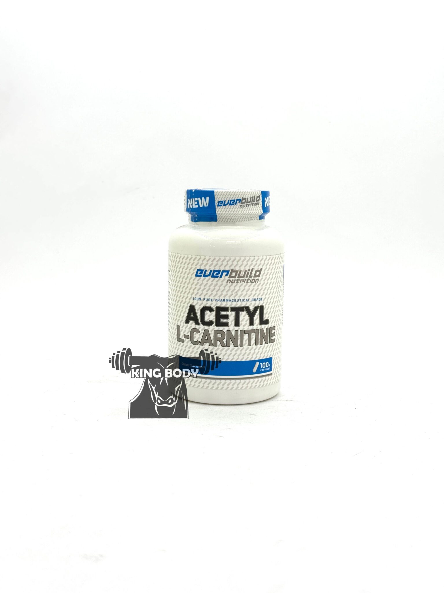 کپسول ال کارنیتین استیل اوربیلد (100عدد) | EVERBUILD Acetyl L Carnitine کپسول ال کارنیتین استیل اوربیلد (100عدد) | EVERBUILD Acetyl L Carnitine