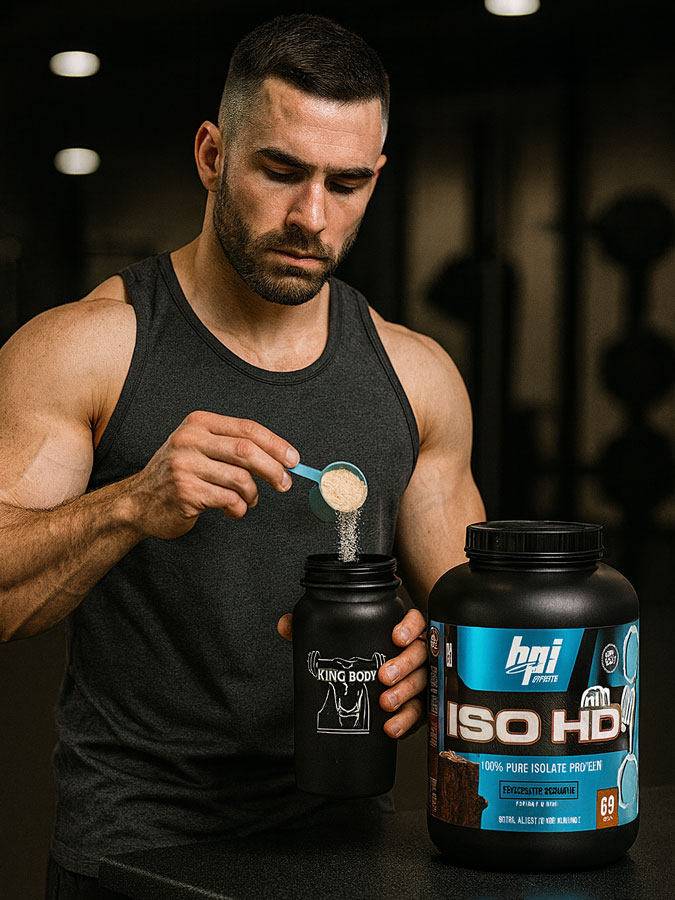 پروتئین وی ایزوله اچ دی بی پی آی (۲٫۲۷kg) | BPI Iso Whey HD Protein پروتئین وی ایزوله اچ دی بی پی آی (۲٫۲۷kg) | BPI Iso Whey HD Protein