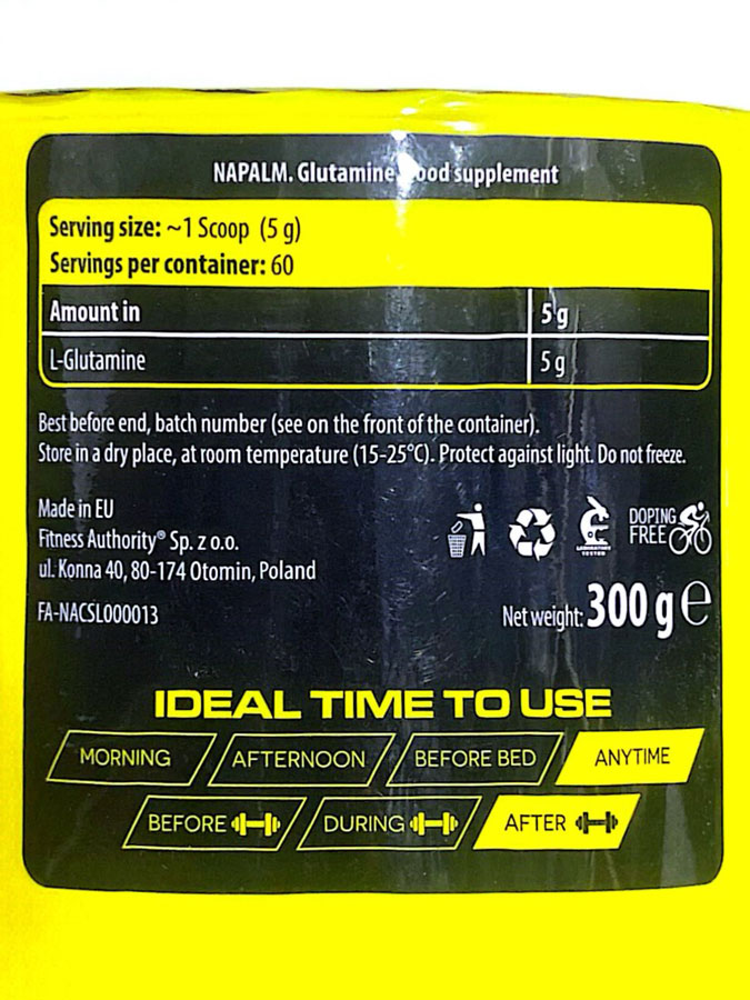 اکستریم ناپلم گلوتامین | Xtreme Napalm Glutamine (300g) اکستریم ناپلم گلوتامین | Xtreme Napalm Glutamine (300g)