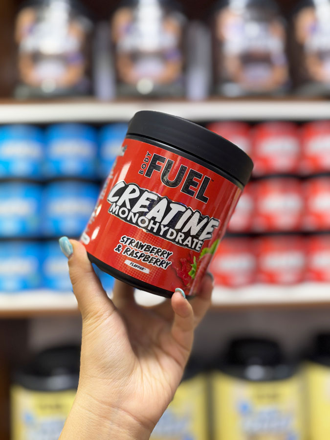 کراتین مونوهیدرات بادی فیول اپلاید طعم دار | (300g) Applied Nutrition BodyFuel Creatine Monohydrate کراتین مونوهیدرات بادی فیول اپلاید طعم دار | (300g) Applied Nutrition BodyFuel Creatine Monohydrate