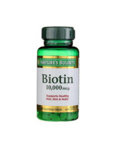 بیوتین 10000 میکروگرم نیچرز بونتی (120عددی) | Nature’s Bounty Biotin 10000 MCG