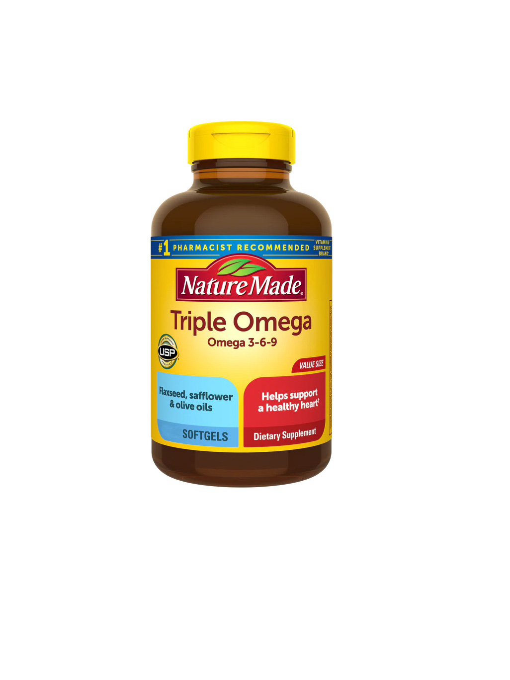 تریپل امگا نیچرمید (۱۸۰عددی) | Nature Made Triple Omega