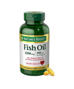 روغن ماهی 1200 میلی گرم نیچرز بونتی (200عددی) | Nature’s Bounty Fish Oil 1200 mg