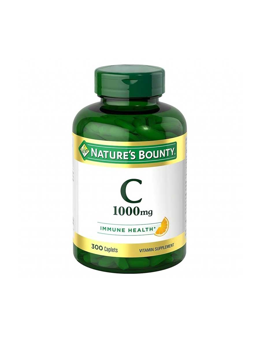 قرص ویتامین Nature’s Bounty Vitamin C 1000mg نیچرز بونتی (300 عددی)