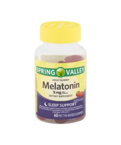 پاستیل ملاتونین اسپرینگ والی (60عددی) | Spring Valley Melatonin Gummies