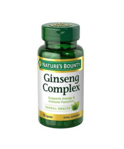 کمپلکس جینسینگ نیچرز بونتی (75عددی) | Nature’s Bounty Ginseng Complex