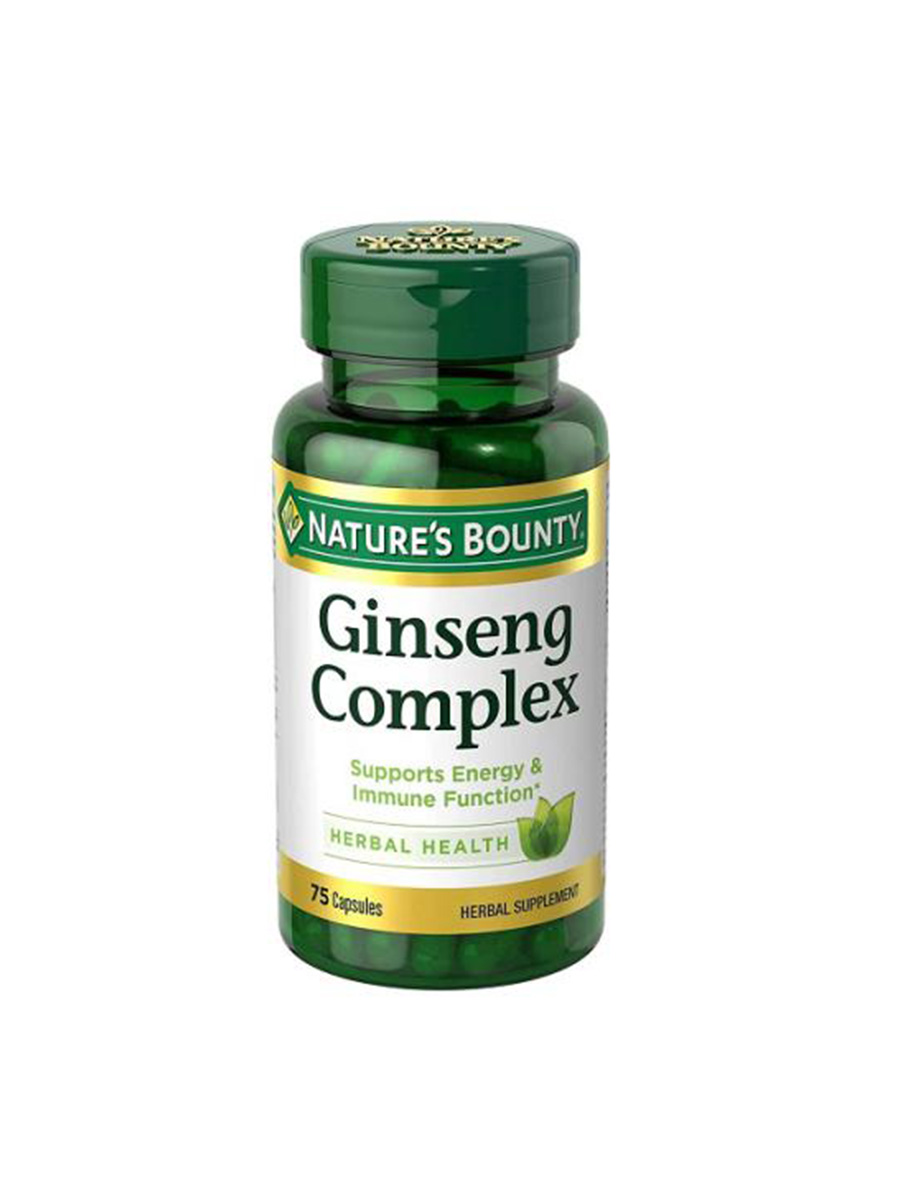کمپلکس جینسینگ نیچرز بونتی (75عددی) | Nature’s Bounty Ginseng Complex