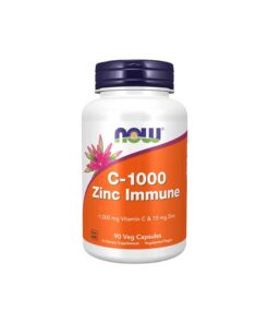 ویتامین سی 1000و زینک ناو (90عددی) | Now C 1000 Zinc Immune