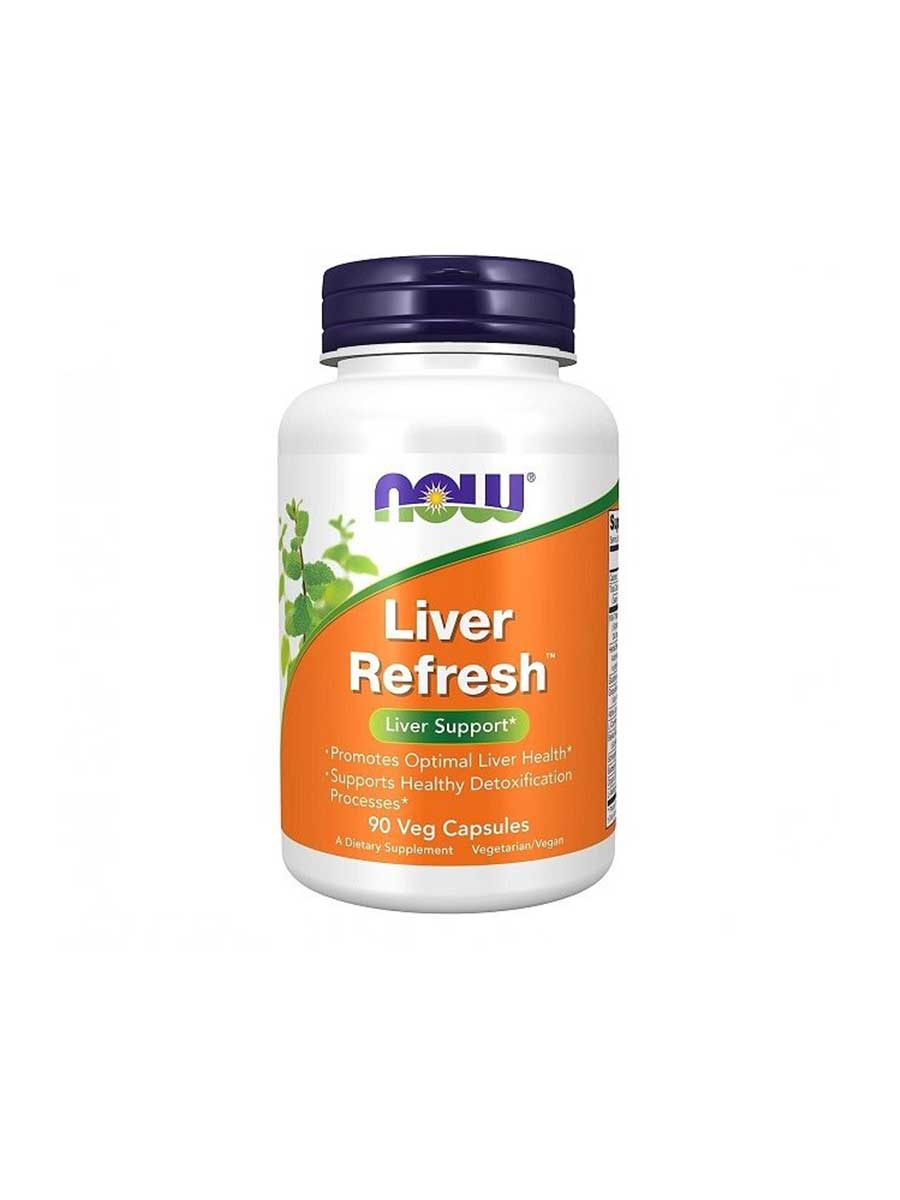 پاک-کننده-کبد-لیور-رفرش-ناو-(90عددی)---NOW-Liver-Refresh پاک کننده کبد لیور رفرش ناو (90عددی) | NOW Liver Refresh