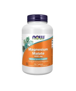قرص منیزیم مالات ناو NOW Magnesium Malate 1000mg