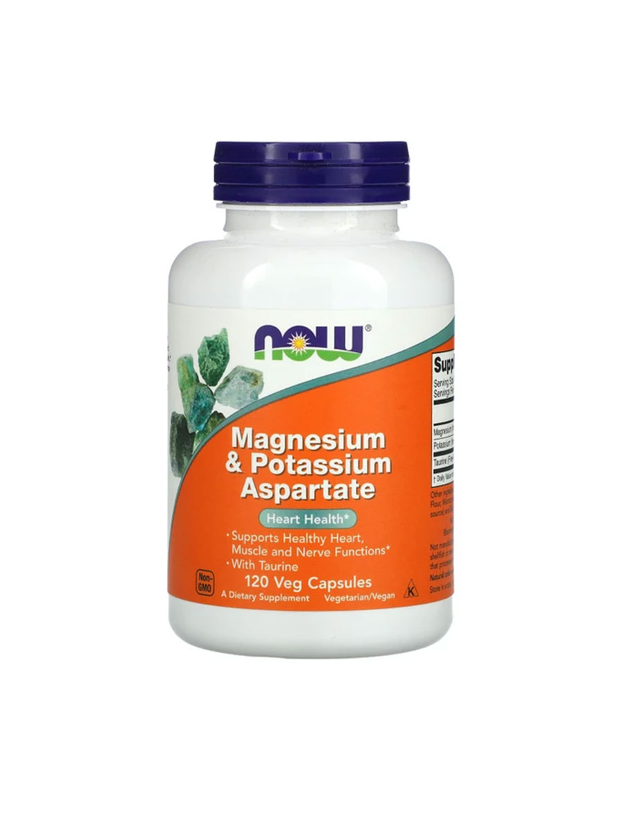 منیزیم-و-پتاسیم-آسپارتات-ناو-فودز-(120عددی)--NOW-Foods-Magnesium-&-Potassium-Aspartate منیزیم و پتاسیم آسپارتات ناو فودز (120عددی) | NOW Foods Magnesium & Potassium Aspartate
