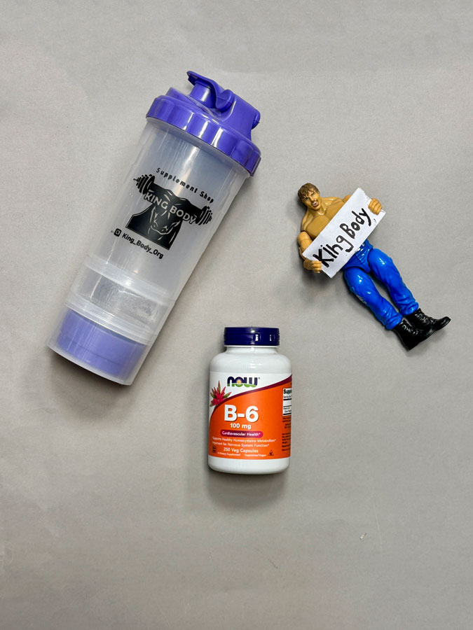ویتامین ب 6 100میلی گرم ناو (250عددی) | Now B6 100MG ویتامین ب 6 100میلی گرم ناو (250عددی) | Now B6 100MG