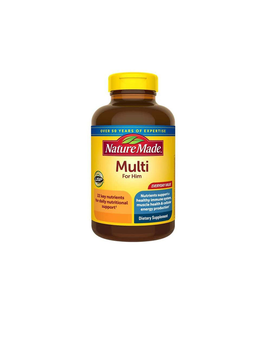 مولتی ویتامین مردانه مخصوص آقایان نیچرمید (90عددی) | Nature Made Multi For Him