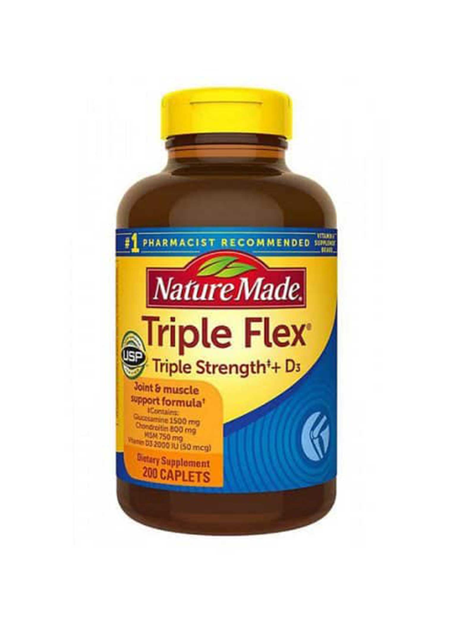 تریپل فلکس نیچرمید 200 عددی | Nature Made TripleFlex تریپل فلکس نیچرمید 200 عددی | Nature Made TripleFlex