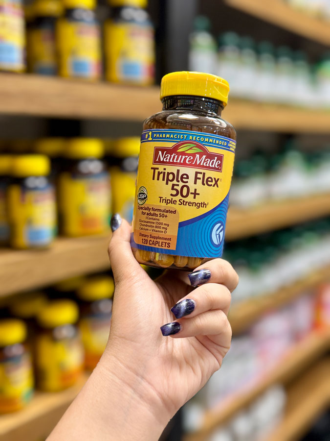 تریپل فلکس 50 پلاس نیچرمید | + Nature Made TripleFlex 50 تریپل فلکس 50 پلاس نیچرمید | + Nature Made TripleFlex 50